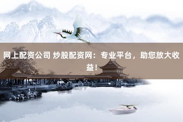 网上配资公司 炒股配资网：专业平台，助您放大收益！