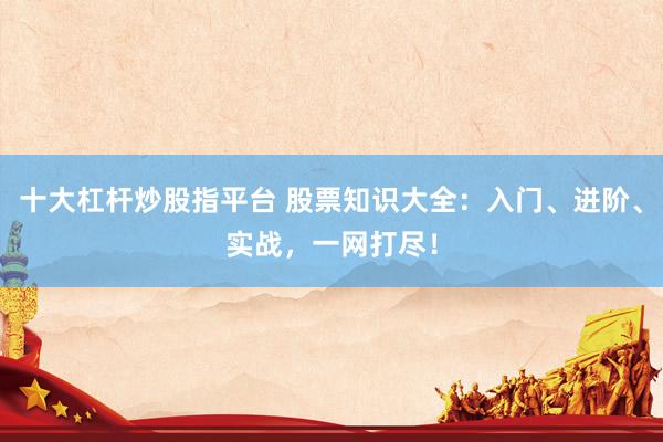 十大杠杆炒股指平台 股票知识大全：入门、进阶、实战，一网打尽！